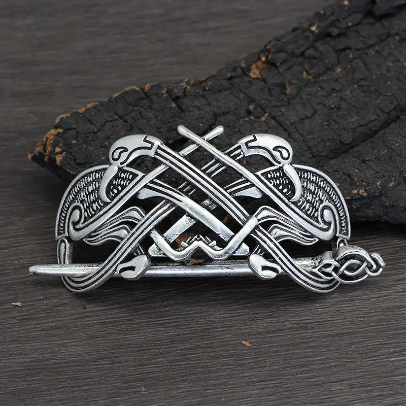 Viking Celtic Crown Barrette Viking Hair Accessories Celtic Knot